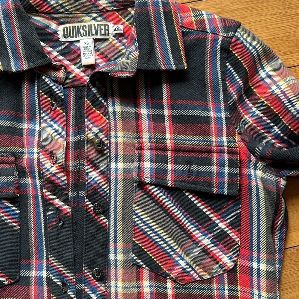 Quiksilver Womens Flannel - XS - Picture 4 of 10